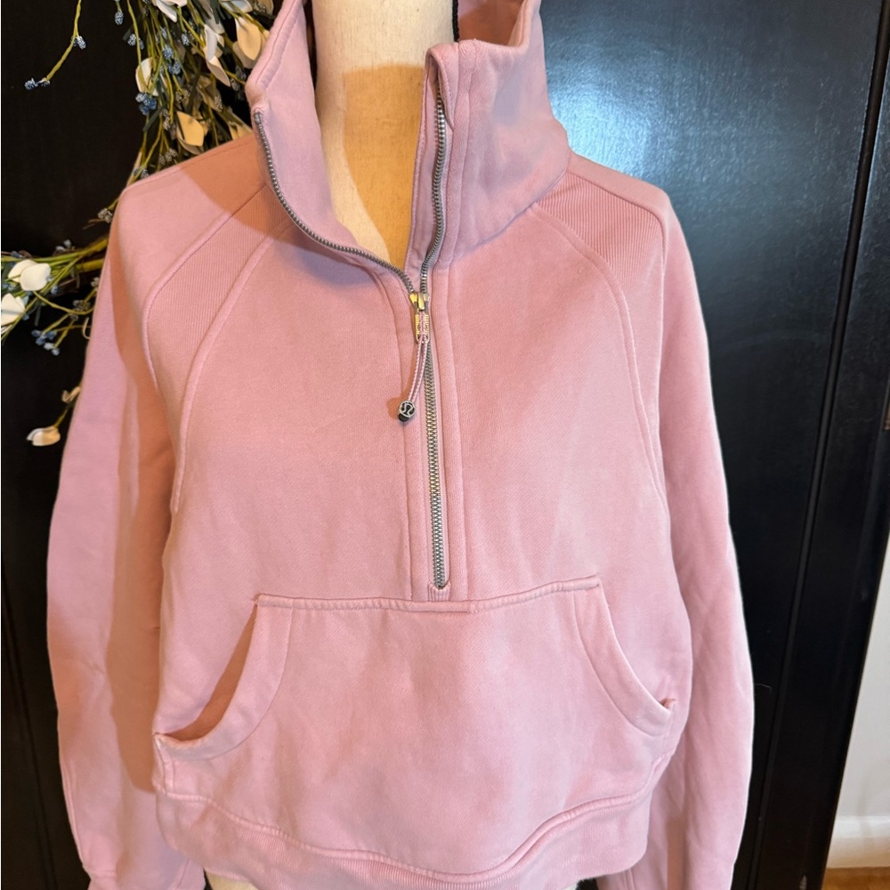Lulu scuba Half-Zip sweatshirt